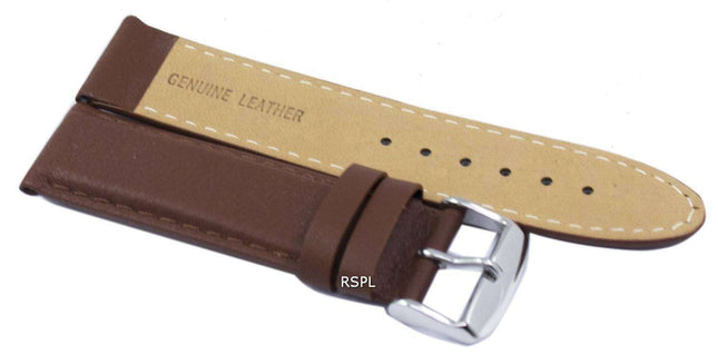 Correa de cuero marrón marca Ratio 22mm