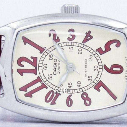 Reloj Casio cuarzo analógico LTP-1208E-9B2DF LTP-1208E-9B2 Femenil