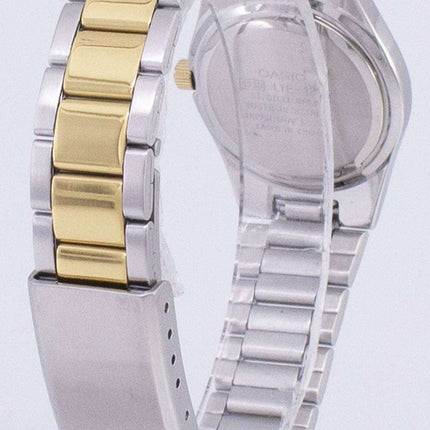 Reloj Casio Enticer cuarzo analógico Dial oro LTP 1253SG-9ADF LTP 1253SG-9A de la mujer
