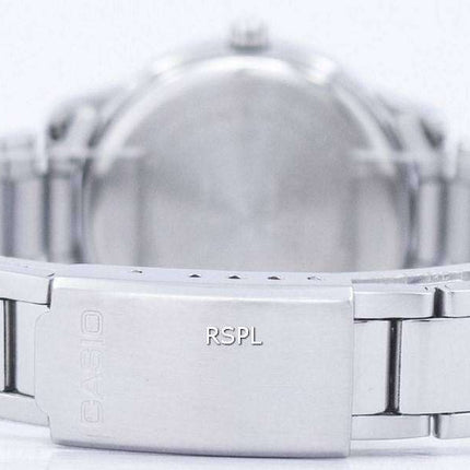 Casio Enticer cuarzo analógico Dial blanco LTP-1303D-7BVDF LTP-1303D-7BV reloj de mujeres