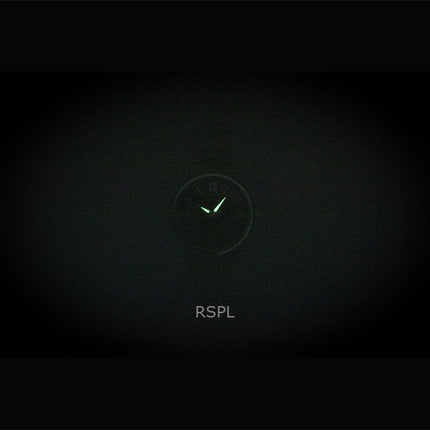 Reloj Casio analógico de acero inoxidable con esfera negra y cuarzo LTP-1303DD-1AV para mujer