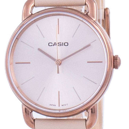 Reloj para mujer Casio Rose Gold Tone Dial Quartz LTP-E412RL-5A LTPE412RL-5