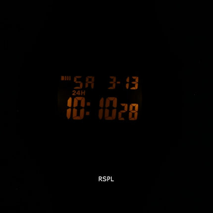 Reloj Casio Youth Resin Digital LW-204-1B LW204-1 para mujer