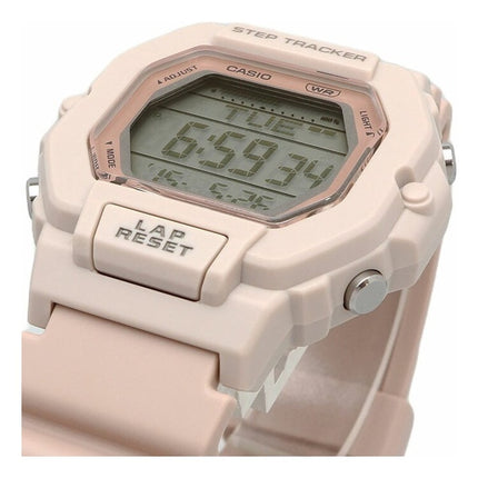 Reloj unisex Casio Standard Digital Step Tracker con correa de resina de cuarzo LWS-2200H-4