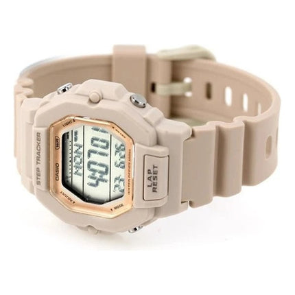 Reloj unisex Casio Standard Digital Step Tracker con correa de resina de cuarzo LWS-2200H-4
