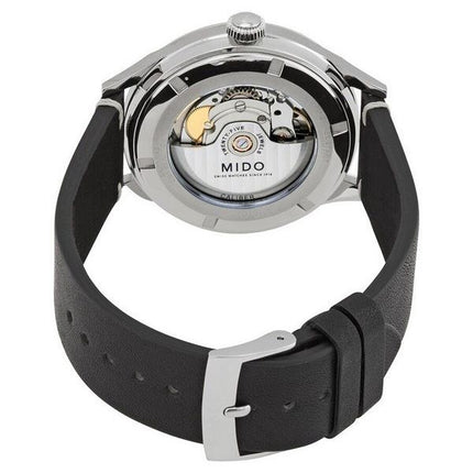 Reloj para hombre Mido Multifort Patrimony con correa de cuero y esfera antracita automático M040.407.16.060.00