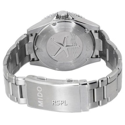 Mido Ocean Star 200C Titanio Negro Dial Automático Diver',s M042.430.44.051.00 M0424304405100 200M Reloj para hombre