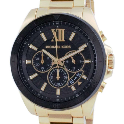 Michael Kors Brecken Chronograph Gold Tone Quartz MK8848 Reloj para hombre