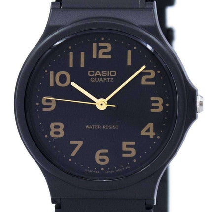 Reloj Casio clásico cuarzo correa negra MQ-24-1B2LDF MQ-24-1B2L de los hombres