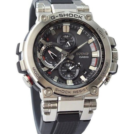 Reloj Casio G-Shock MT-G analógico para teléfono inteligente con enlace de resina y correa de resina Tough Solar MTG-B1000-1 200