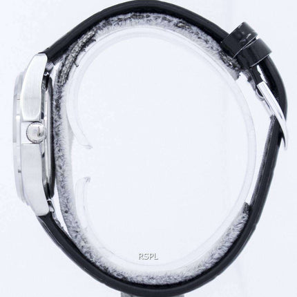 Reloj Casio cuarzo analógico Dial blanco cuero negro MTP-1183E-7BDF MTP-1183E-7B de los hombres
