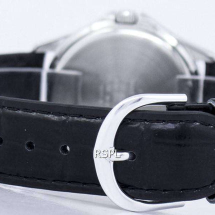 Reloj Casio cuarzo analógico Dial blanco cuero negro MTP-1183E-7BDF MTP-1183E-7B de los hombres