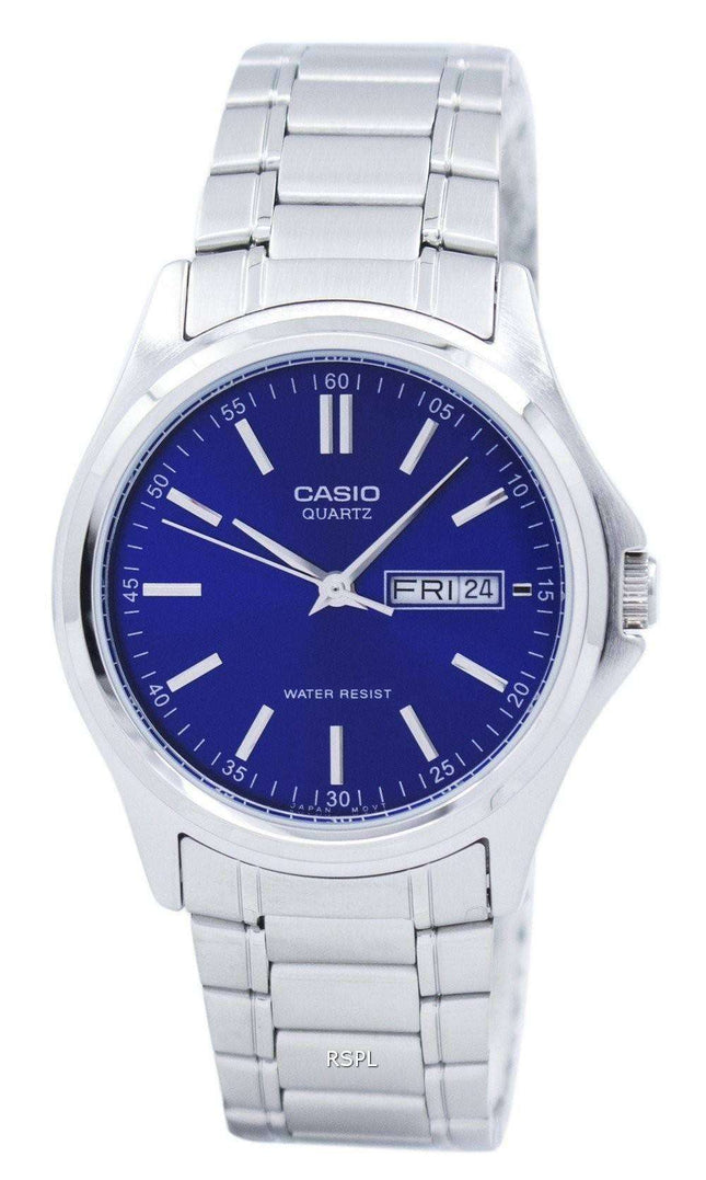 Reloj Casio analógico cuarzo MTP 1239D-2ADF MTP1239D-2ADF varonil