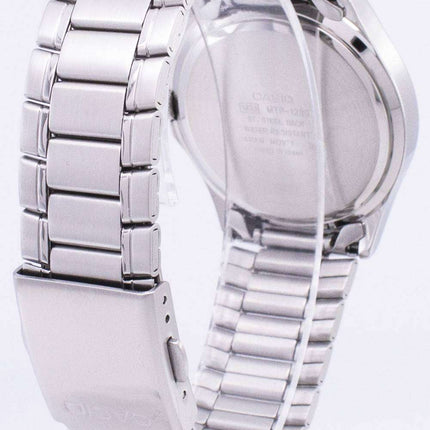 Casio Enticer cuarzo analógico Dial plata MTP 1239D de 7ADF MTP 1239D-7A reloj de hombres