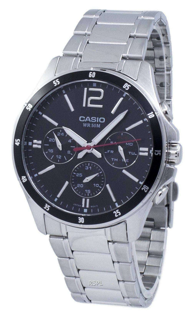 Reloj Casio Enticer cuarzo analógico MTP-1374D-1AV MTP1374D-1AV hombre