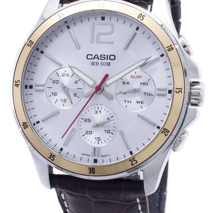 Casio Enticer MTP-1374L-7AV MTP1374L-7AV Chronograph reloj de caballero analógico