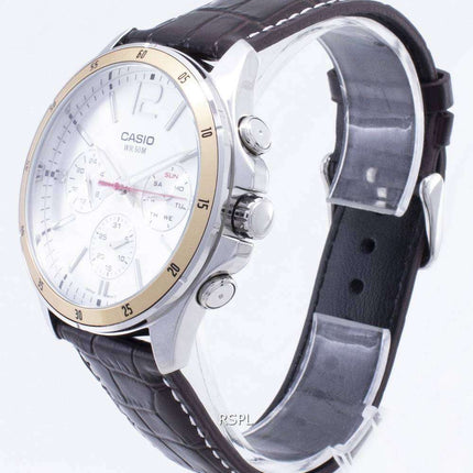Casio Enticer MTP-1374L-7AV MTP1374L-7AV Chronograph reloj de caballero analógico