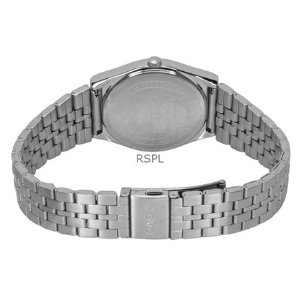 Reloj unisex Casio Standard analógico de acero inoxidable con esfera rosa y cuarzo MTP-B145D-4AV