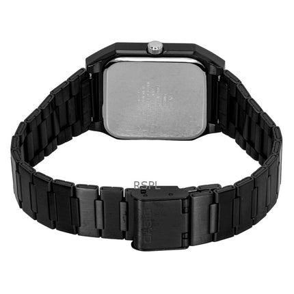 Reloj Casio Standard analógico de acero inoxidable con esfera plateada de cuarzo MTP-B185B-7AV para hombre