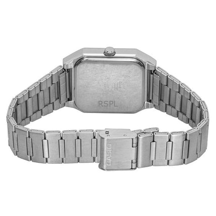 Reloj Casio Standard analógico de acero inoxidable con esfera azul de cuarzo MTP-B185D-2A1V para hombre