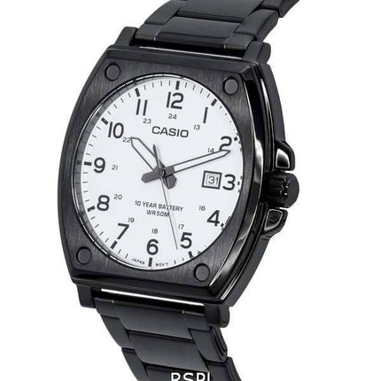 Reloj Casio Enticer estándar analógico de acero inoxidable cuarzo MTP-E715D-7A MTPE715D-7 para hombre