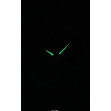 Reloj Casio Standard analógico de acero inoxidable con esfera negra de cuarzo MTP-E735D-1AV para hombre