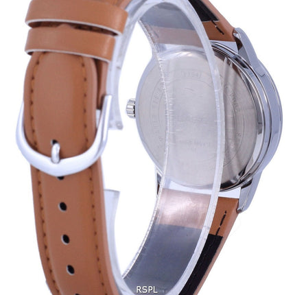 Reloj Casio Maroon Dial de acero inoxidable analógico de cuarzo MTP-V002L-5B3 MTPV002L-5 para hombre