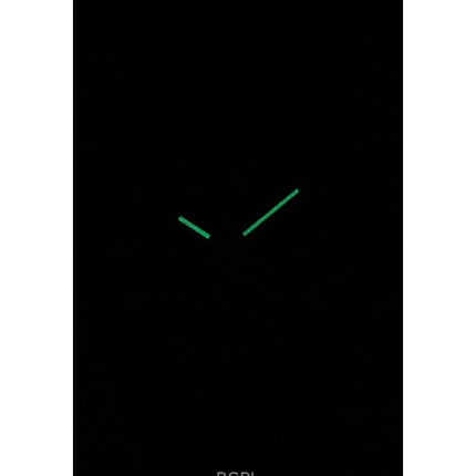 Reloj para hombre Casio MTP-VD03B-3A de cuarzo con esfera verde y acero inoxidable con baño de iones analógico estándar