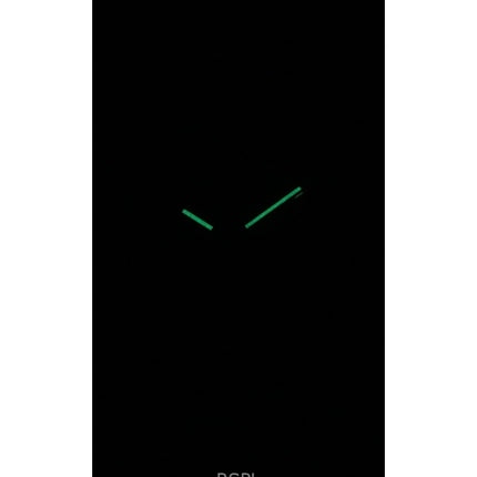 Reloj Casio estándar analógico de acero inoxidable con esfera verde y cuarzo MTP-VD03D-3A1 para hombre