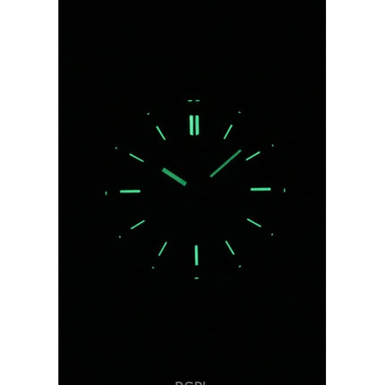 Reloj Casio Standard Solar MTS-RS100L-1AV analógico con correa de cuero y esfera negra para hombre