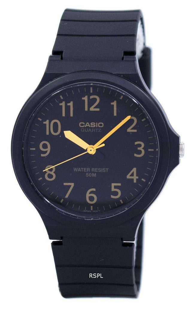 Reloj Casio analógico cuarzo MW-240-1B2V varonil