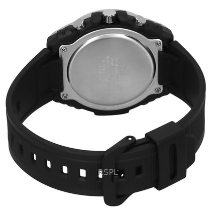 Reloj Casio Standard analógico con cronógrafo y correa de resina, esfera azul, cuarzo MWA-300H-2AV, 100 m, para hombre