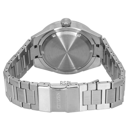 Reloj Citizen Serie 8 automático de acero inoxidable con esfera plateada NA1000-88A 100M para hombre