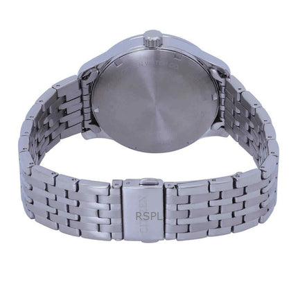 Reloj Citizen automático de acero inoxidable con esfera blanca NH8350-59B para hombre