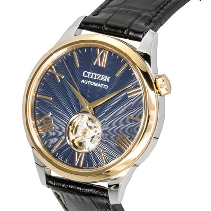 Reloj Citizen NH9136-02L automático con correa de piel y esfera azul para hombre