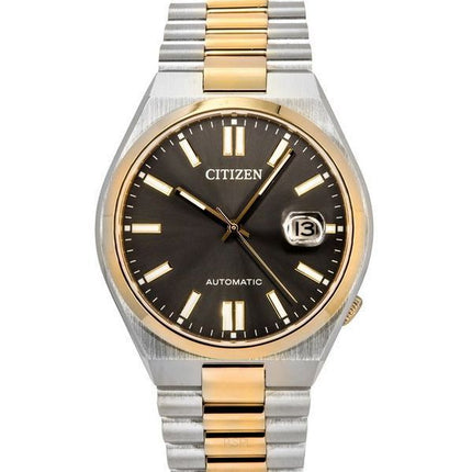 Reloj Citizen Tsuyosa automático con esfera gris de acero inoxidable NJ0154-80H para hombre