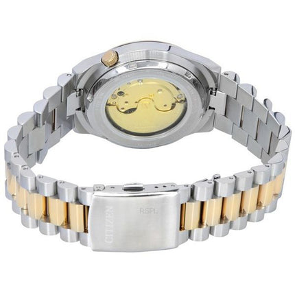 Reloj Citizen Tsuyosa automático con esfera gris de acero inoxidable NJ0154-80H para hombre