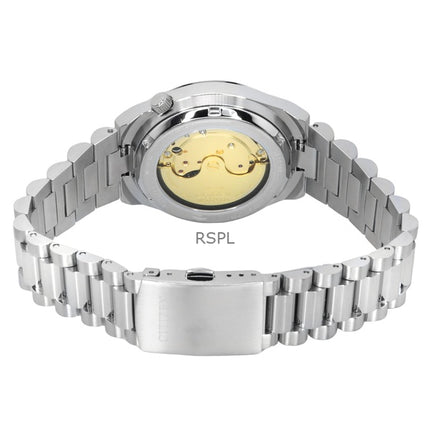 Reloj Citizen Tsuyosa automático de acero inoxidable con esfera azul claro NJ0200-50L para hombre