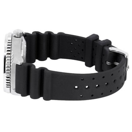 Reloj para hombre Citizen Promaster con correa de caucho y esfera azul automático Diver&#39,s NY0129-07L 200M