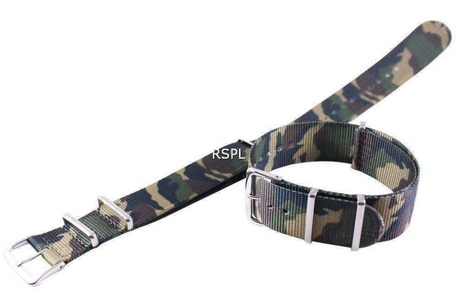 Army Nato Strap 22mm para SKX007, SKX009, SKX011, SRP497, SRP641