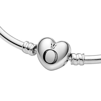 Pulsera Pandora Moments con cierre de corazón 596268-17 para mujer
