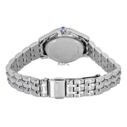 Reloj Citizen PR1040-88N automático de acero inoxidable con esfera azul claro y corazón abierto para mujer, edición limitada