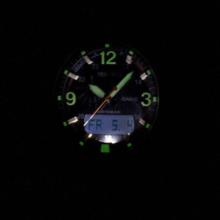 Reloj Casio ProTrek Triple Sensor Tough Solar PRG-600-1 PRG600-1 de los hombres