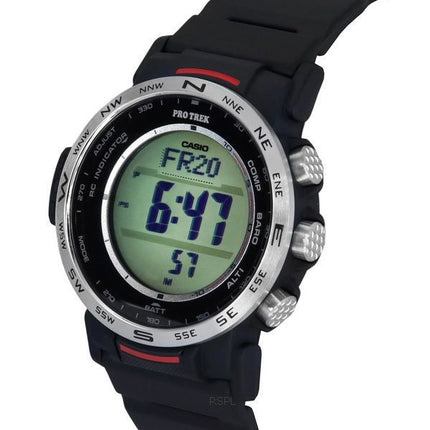 Reloj Casio Pro Trek Climber Line digital con base biológica y correa de resina Tough Solar PRW-35-1A 100M para hombre