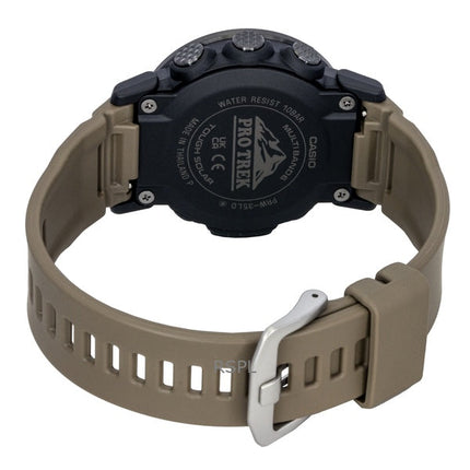 Reloj Casio Pro Trek Digital Solar de Resina Biológica PRW-35LD-5 100M para Hombre