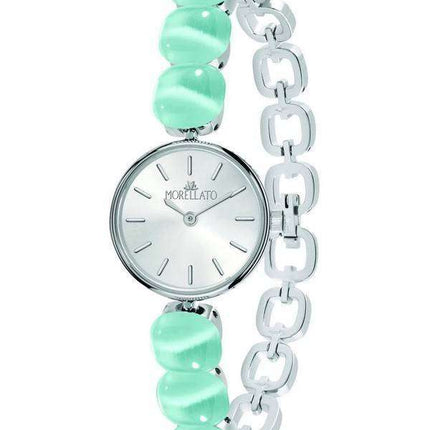 Morellato Gemma Silver Dial Quartz R0153154503 Reloj para mujer