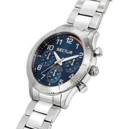Sector 270 Stainless Steel Multifunction Blue Dial Quartz R3253578018 Men's Watch