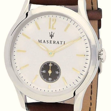 Maserati Tradizione White Dial Quartz R8851125001 Men's Watch