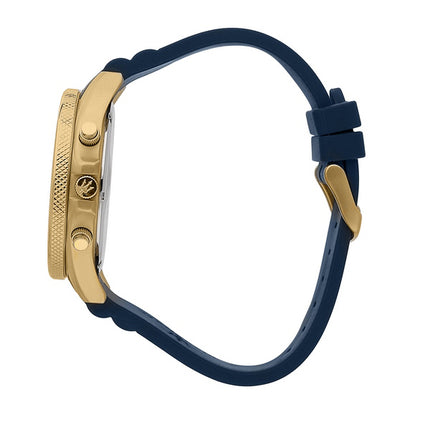 Maserati Sfida Cronógrafo Azul Sunray Dial Cuarzo R8871640004 100M Reloj para hombre