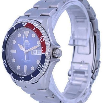 Orient Mako Kamasu Dial azul Automático Diver&#39,s RA-AA0812L19B 200M Reloj para hombre